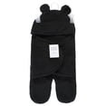 thumbnail image 2 of Saco para cochecito Hudson Baby Animal Sherpa, unisex, negro, 2 of 3