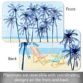 thumbnail image 4 of CounterArt "Laguna Palms" 4-Pack Reversible Tabletop Placemats, 4 of 7