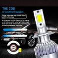 thumbnail image 3 of Focos Led Automotriz C6 H1 H4 H7 H8/h9/h11 9005 9006 HB3 HB4 Luz antiniebla LED, 3 of 4
