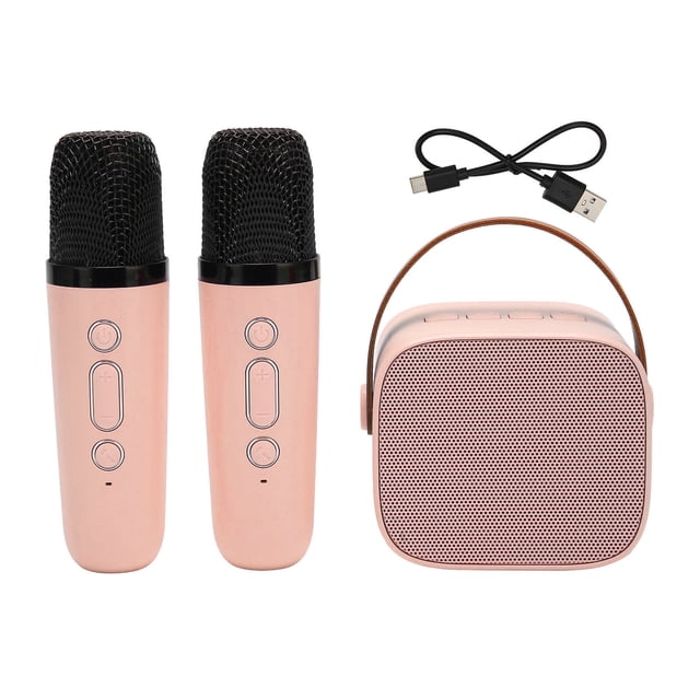 Karaoke Machine Portable Speaker Deep Bass Multifunction Voice Changing Effects For KTV For Home