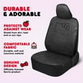 thumbnail image 3 of Hello Kitty Car Seat Covers - Cute Front Seat Covers, PU Leather Seat Covers for Cars, SUV, Van, Trucks, Hello Kitty Car Accessories 2pc Black, 3 of 10