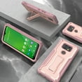 thumbnail image 5 of ExoGuard For Cricket Ovation 2 Case, Phone Case with Screen Protector and Kickstand (Pink), 5 of 7