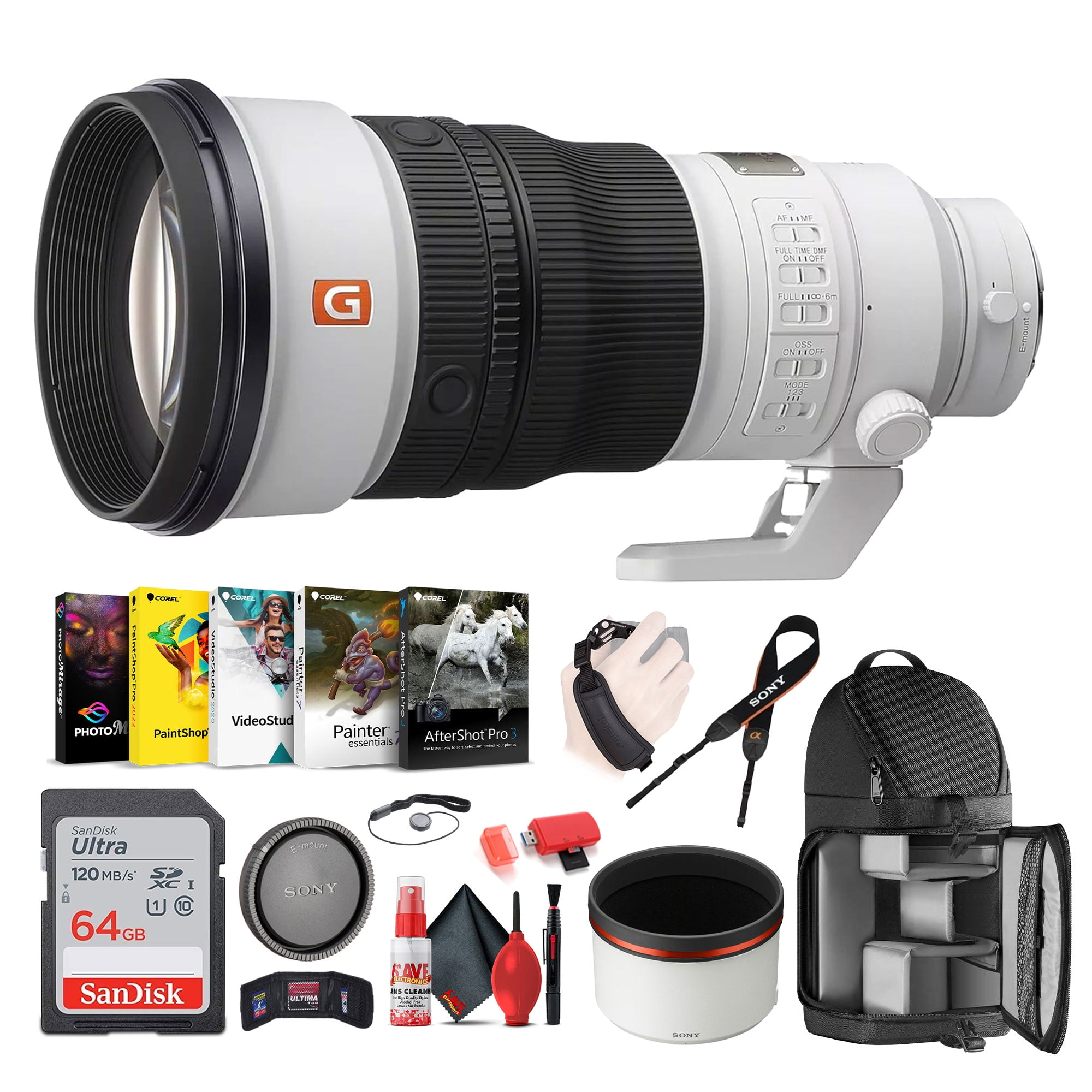 Sony E PZ 16-50mm f/3.5-5.6 OSS Lens for Sony E-Mount Cameras