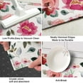 thumbnail image 3 of Pioneer Flower Floral Print Pattern Kitchen Rug Mat,Kitchen Runner Rugs Non Skid Washable,Decorative Kitchen Floor Mats for Kitchen,Sink,Laundry,17"X47", 3 of 5