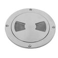 thumbnail image 3 of Deck Hatch Cover, Anti-corrosion Deck Plate 5in Inner Diameter Port Hole Installation Simple  For Boat For Yacht, 3 of 8