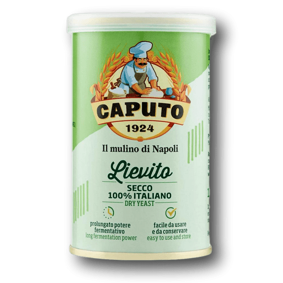 Antimo Caputo Lievito Active OKA4 Dry Yeast 3.5 Ounce Can - Made in Italy - Perfect with 00 Flour