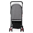thumbnail image 6 of Demi Bonn 4 Wheels Pet Stroller, Foldable Puppy Cage Jogger Stroller with Sun Cover, Storage Basket, Breathable and Visible Mesh for Small Pets up to 22 lbs, Gray, 6 of 10