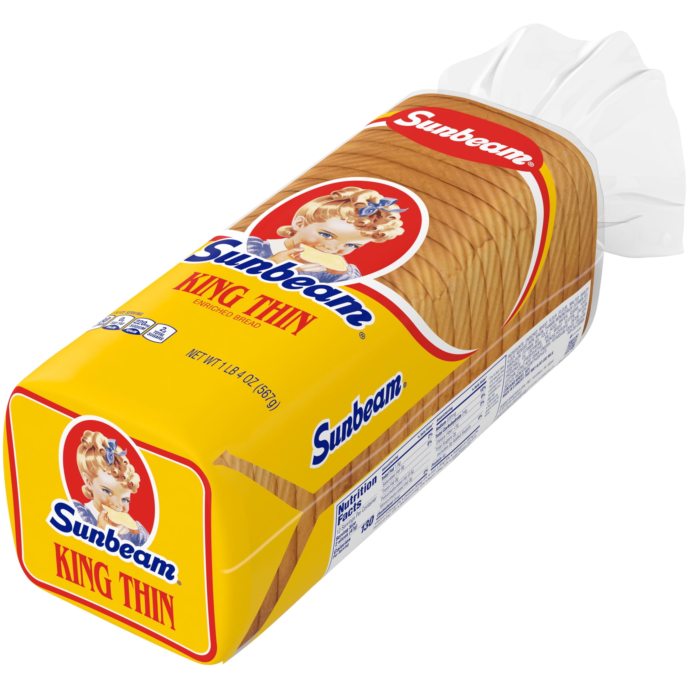 Sunbeam King Thin Bread, 20 oz