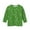 Green, variant on KAUOD Kids Teens Girls Polka Dots T-Shirt 3/4 Sleeve Round Neck Summer Casual Tee Toddler Soft Breathable Top Children Clothes