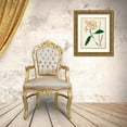 thumbnail image 3 of Unknown 26x32 Gold Ornate Wood Framed with Double Matting Museum Art Print Titled - Orchid Pair II, 3 of 4