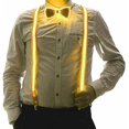 thumbnail image 1 of LINLIN Men's Braces + Woven Bow Tie Set for Men Women Clip on Suspenders Elastic Y-Shape Adjustable with Clips and Bow Tie, 1 of 7