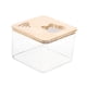 thumbnail image 4 of Caja de baño de arena transparente para hámster, baño para erizo, jerbo y chinchilla. cuadrado, 4 of 9