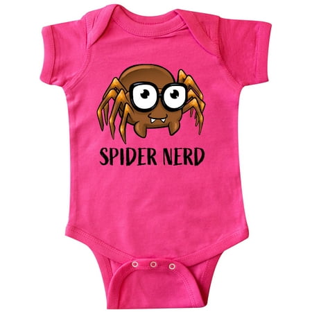 

Inktastic Spider Nerd- cute spider in glasses Gift Baby Boy or Baby Girl Bodysuit