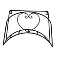 thumbnail image 1 of S SERENABLE Garden Hose Holder Hook Decorative Wall Mount Hanging Hanger Bracket Rack B, 1 of 9