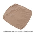 thumbnail image 2 of OFFIGAM Stool Covers Scratch-Resistant Stool Cover Khaki Polyester 1Set 34X28X0.4In, 2 of 8