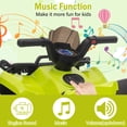 thumbnail image 4 of EastVita Kids Ride on Atv 4 Wheeler,6V Ride on Toy Car for Toddlers w/Music,1.8 Mph Max Speed, Wear-Resistant Wheels, Battery Powered Toddler Cars Green, 4 of 7