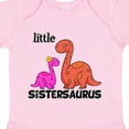 thumbnail image 4 of Inktastic Little Sistersaurus Girls Baby Bodysuit, 4 of 5