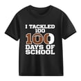 thumbnail image 4 of Tops de Manga Corta Linda para Niños Niños Y Niñas con Impresión Gráfica, Tee Casual de la Temporada Escolar, Tela Suave Transpirable para Jugar, 4 of 9