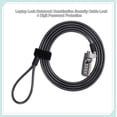 thumbnail image 2 of Security Anti-Theft Combination Laptop Notebook Cable Lock 4 Digit Password Lock, 2 of 8