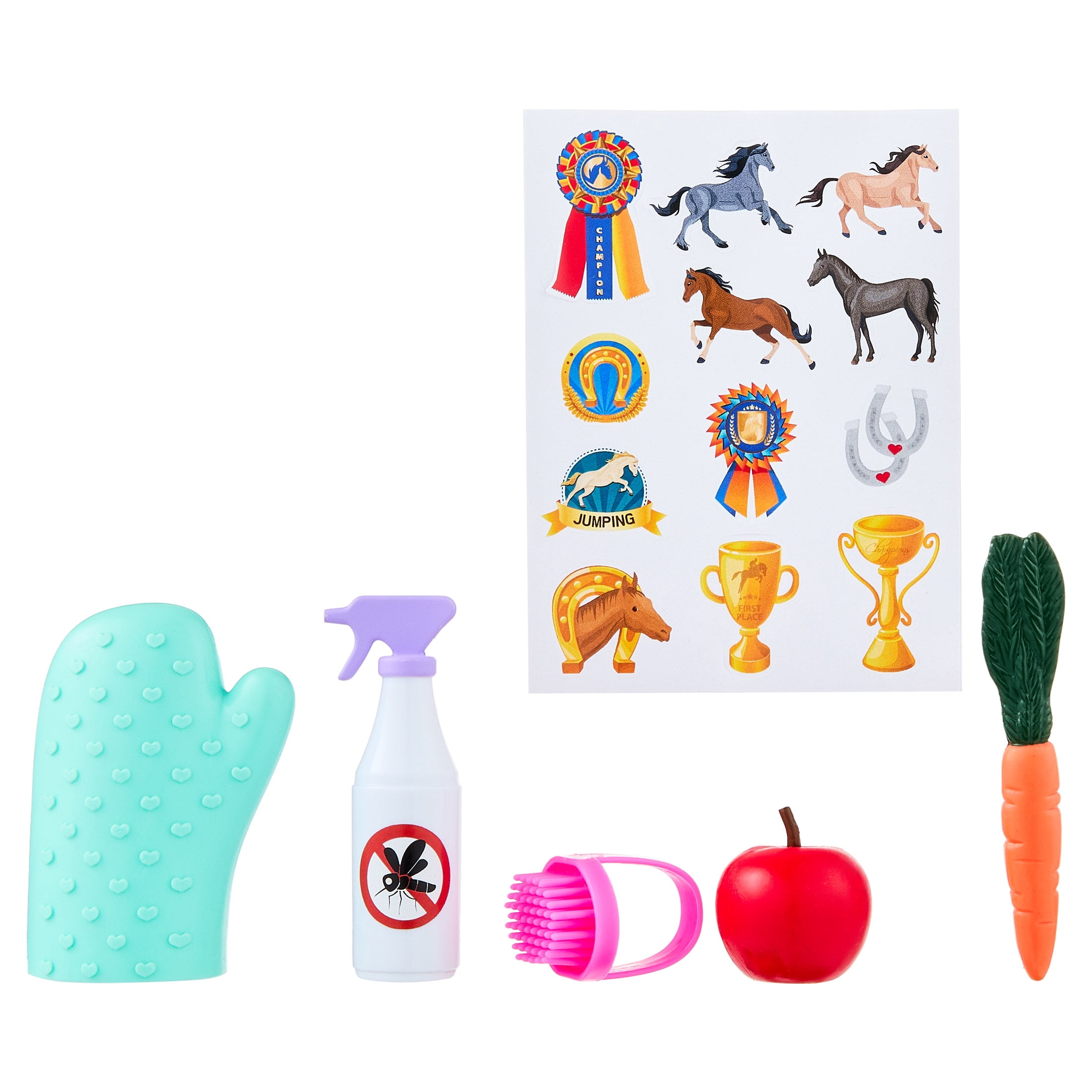 My Life As Palomino Foal Play Set for 18-Inch Dolls, 13 Pieces