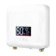 thumbnail image 1 of Calentador Calentador De Agua Instantáneo 5500W Mini Electric De Agua El Calentador De Agua Sin Tanque Pantalla LED Soporte Modo De Termostato/Ajuste De Energía Para El Baño De, 1 of 7