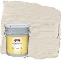 Glidden Fundamentals Maybe Mushroom / Gray Semi-Gloss Interior Paint, 5 Gallon