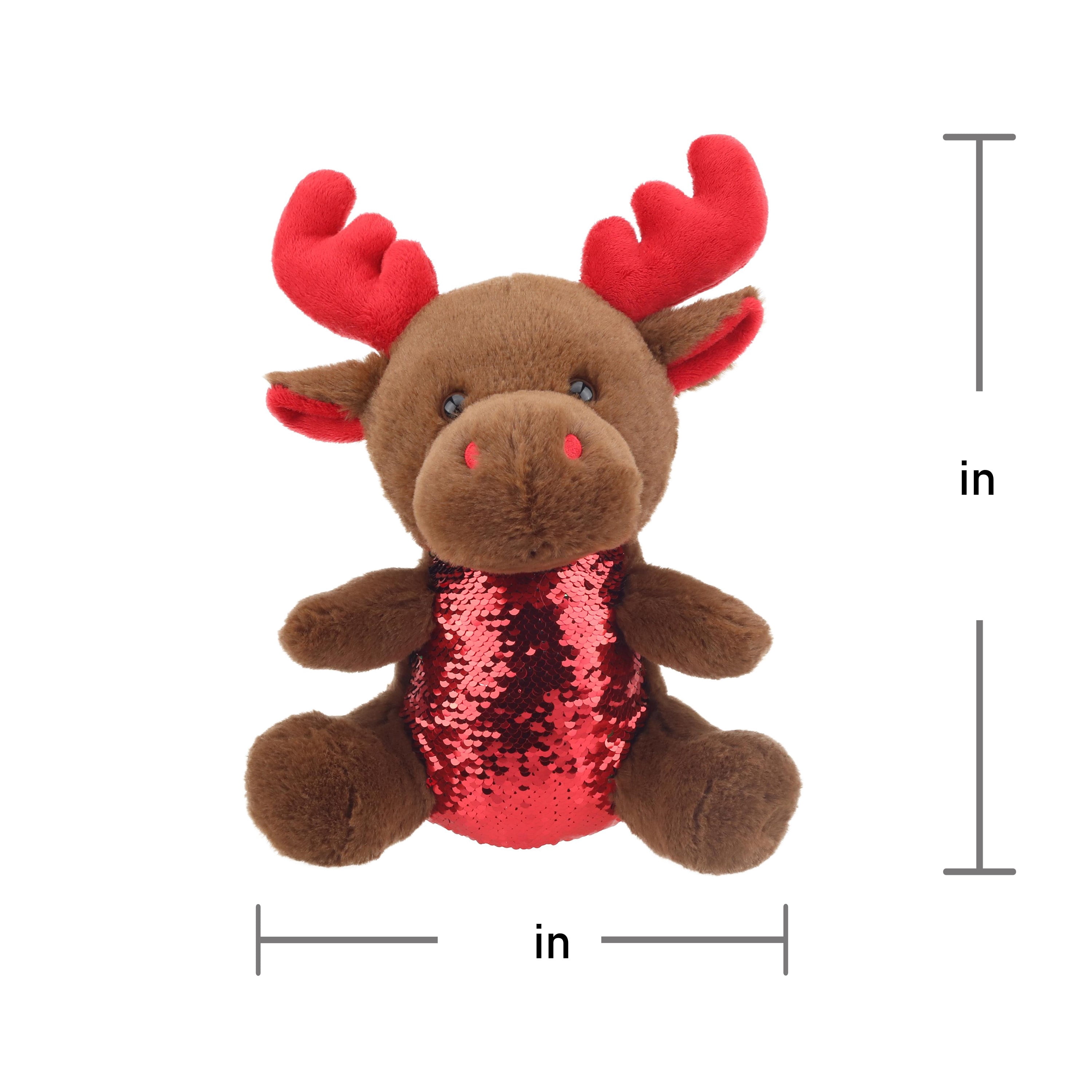 Holiday Time 10.5 inch Sequin Plush Toy