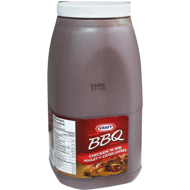Kraft BBQ Chicken Rib Sauce 3.78 Liters Walmart.ca