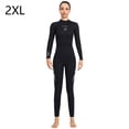 thumbnail image 2 of Sela de buceo 3mm trajes de neopreno SCR con traje de buceo de neopreno de manga larga de manga larga con traje de surf resistente al desgaste para snorkeling surf nadando negro xxl Advancent OD003296-12, 2 of 7