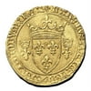 France Gold Ecu d'Or Charles VII (1422-1461 AD) MS-64 NGC