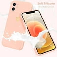 thumbnail image 2 of for iPhone 12 Case Cute Slim Shockproof Phone Case with Wireless Charging Support and Protection, Pink, 2 of 14
