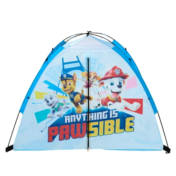 Nickelodeon Paw Patrol No Floor Kids 1 Person, 1 Room, Camping Dome Tent, Blue
