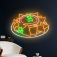 thumbnail image 2 of Handmadetneonsign Nachos Neon Sign, Mexico Chip Neon Light, Chip Chip Hooray Neon Sign, Salsa Sign, 2 of 5