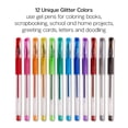 thumbnail image 3 of KINGART Stylos gel 12 couleurs pailletées, 3 of 7