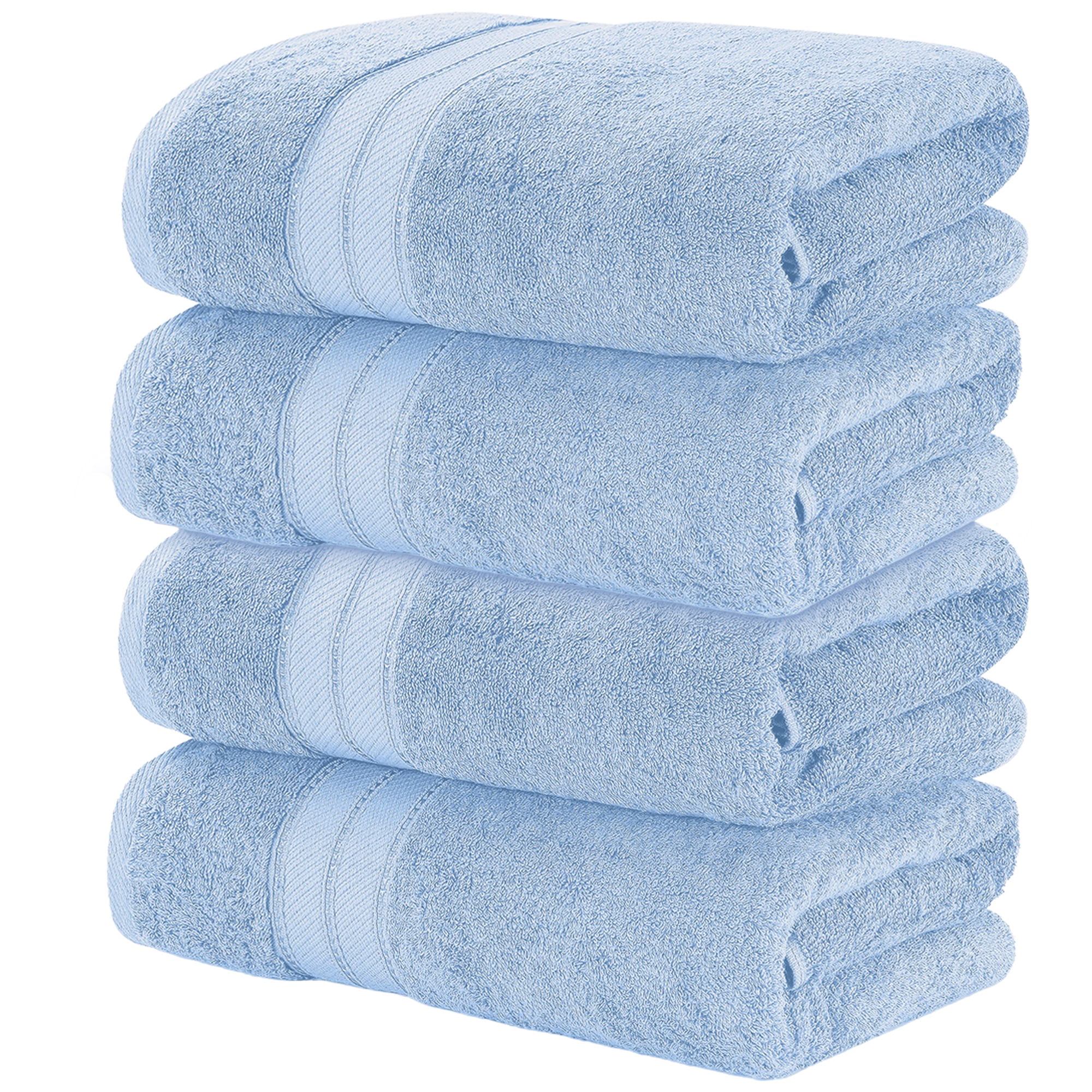 Modern Threads SpunLoft™ Adult Bath Towel, Blue (4 Pack)