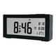 thumbnail image 2 of Reloj Digital, relojes de mesa de escritorio, decoración del hogar, despertador para niños y adultos, fácil manejo, pantalla grande, decoración de negro, 2 of 9