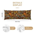 thumbnail image 3 of Naloa Picnic Body Pillow Cover, Pillowcases with Hidden Zipper Breathable Long Pillow Case (Pillows are not included,20x54 inch), 3 of 7