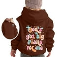 thumbnail image 4 of Kids Boys Hoodies Jesus Loves You Sweatshirt Long Sleeve Graphic Sweatshirt Fashion Loose Pullover Top Crop Tops Winter Clothes Size 8-9 Years Girls Clothes, 4 of 4