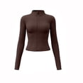 thumbnail image 2 of Body moldeador de terciopelo para otoño e invierno, traje de yoga, top grueso y cálido, traje de fitness, chaqueta deportiva informal para correr, chaleco térmico para mujer, 2 of 7