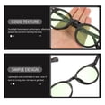 thumbnail image 3 of AURARMLET 1 Pair Mens Sunglasses Fashion Round Shape Plastic Frame UV Protection For Cycling, 3 of 8