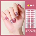 thumbnail image 6 of Christmas Gels Nail Strips Nails Polish Sticker Glittering Gels Nail Decals, 6 of 21