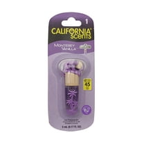 California Scents Air Fresheners Hanging Vial Necklace - Monterey Vanilla Scent: Hanging Air Freshener & Odor Eliminator for Strong Odor
