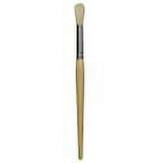Creativity Street Beginner Round Stubby Brushes, Wooden Handles (PAC 05151)