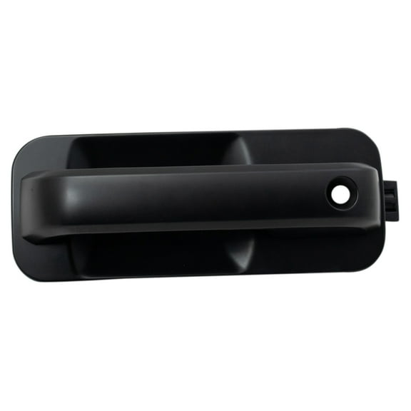 Exterior Outside Door Handle PTM Black LH Driver Side Front for F150 Pickup DHA49832