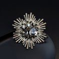 thumbnail image 3 of LYMAYTER Accessoire de Vêtement Broche Unisexe - Forme de Fleur, Rétro, pour Vêtements, 3 of 7