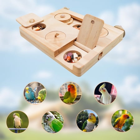 Bunny Puzzle Toy,Interactive Foraging Game for Rabbits,Guinea Pigs,Hamsters,and Chinchillas – Reduces Boredom and Promotes Mental Stimulation and Problem-Solving