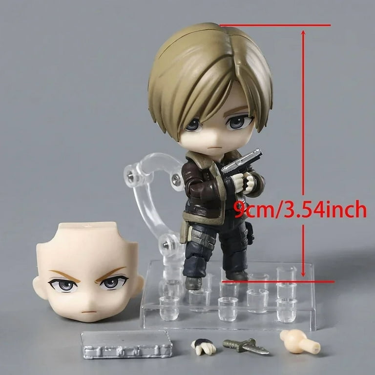 Leonフィギュア Leon S. Kennedy 2337 PVC Action Figure Face Changeable Model