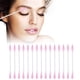 thumbnail image 2 of EeaseMX 2 paquetes/400 bastoncillos de algodón multiusos de doble cabezal para maquillaje, herramienta de limpieza desechable para viajes en casa (rosa), 2 of 7