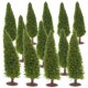 thumbnail image 3 of 12 piezas de juguetes de árbol de carretera en miniatura, decoración de árbol de paisaje, adornos de árbol de mesa de arena, modelos de árboles de calle en miniatura para micropaisaje., 3 of 7