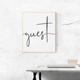 thumbnail image 4 of UPOUART 3Pcs Black Cloth Alphabet Hanging Painting for Photo Hangable Wall Decoration Decorators, 4 of 8